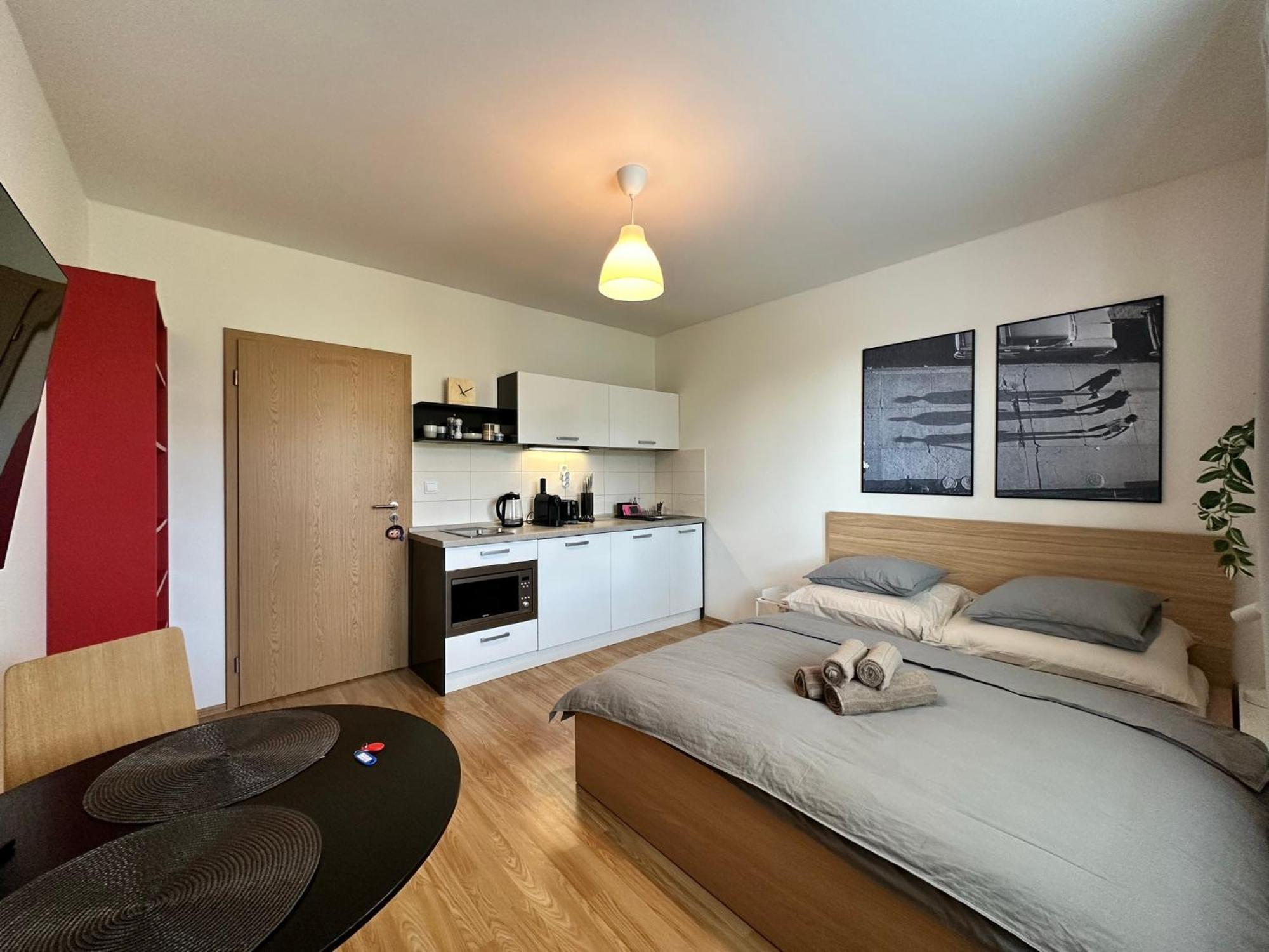 Cozy Studio Apartment In The Wider Center Bratislava Buitenkant foto