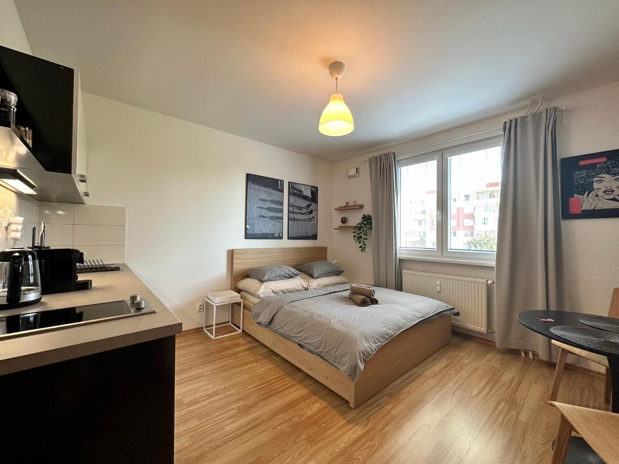Cozy Studio Apartment In The Wider Center Bratislava Buitenkant foto